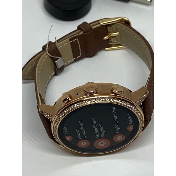 Fossil Gen 4 Authentic Digital Dial Smart Watch Custom Band FTW6011 QT774 - Picture 8 of 12